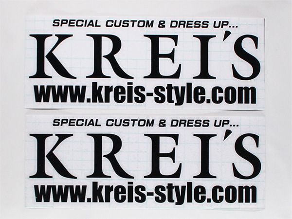 「KRIE'S」カッティングステッカー TYPE1